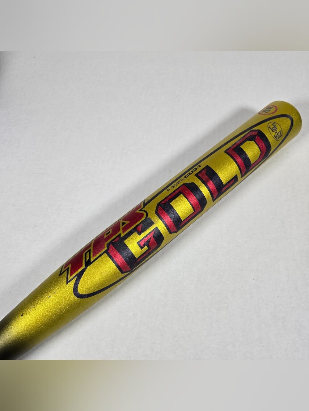 Louisville Slugger TPS Gold Softball Bat 34in 28oz Model SB704 CU31 Aluminum